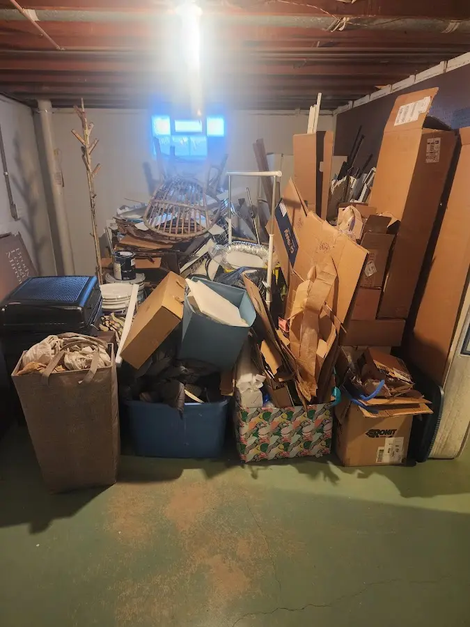 Roll-off dumpster container at job site for Concrete Dumpster Rental in Pepperdine University